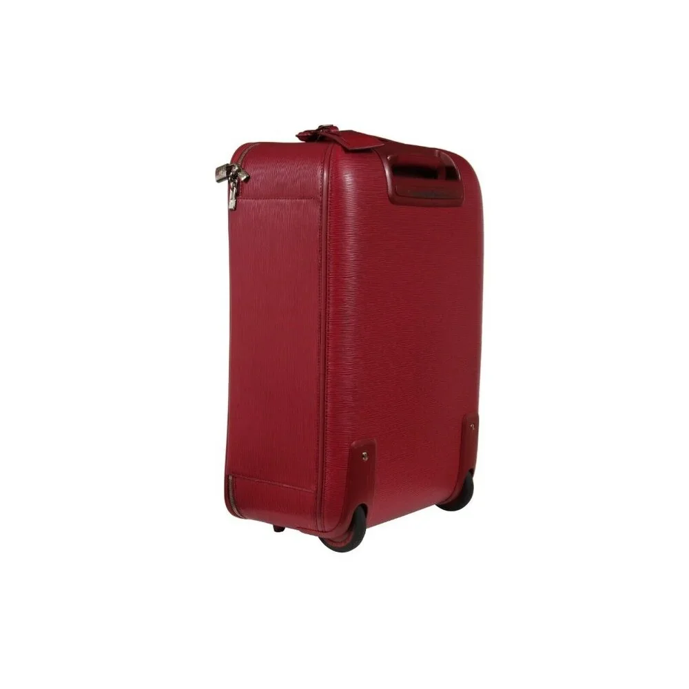 Louis Vuitton red leather